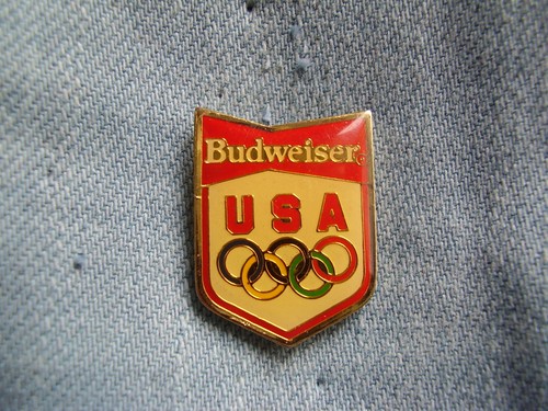 Pin budweiser bier - bier, olympia