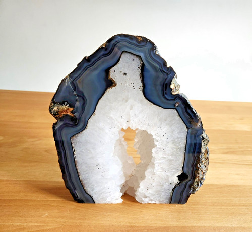 Große achat geode druse quarz - druse,