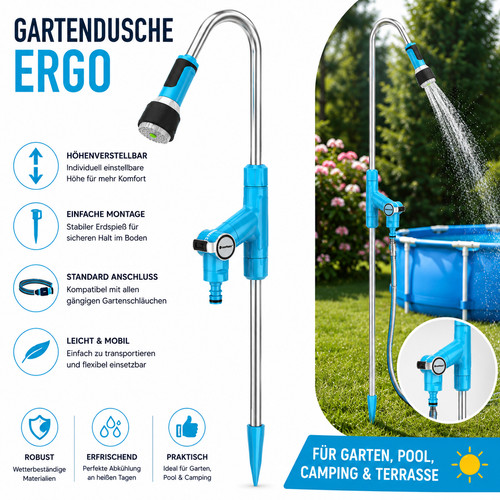 Gartendusche cellfast ergo - gartendusche,