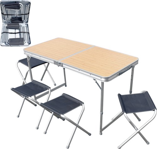 Alu campingtisch faltbar 120 - faltbar,