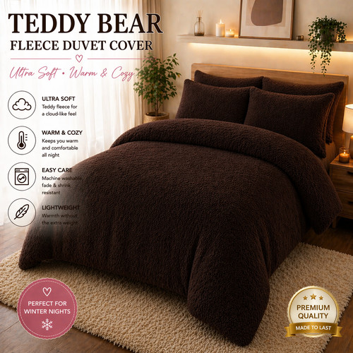 Teddybär fleece bettdecke - fleece,