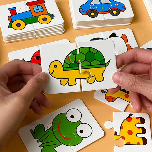 Kleinkind puzzle tier kinder - kleinkind,