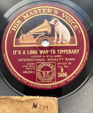 78rpm WWI Militär