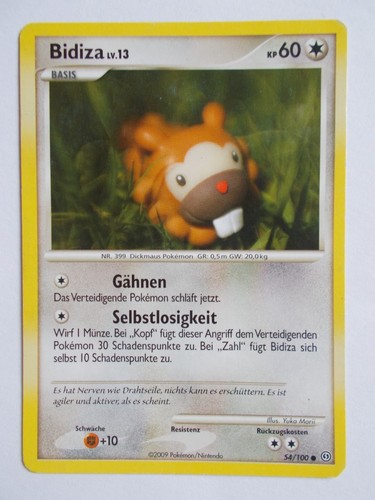 Pokemon karten 100 bidiza - karten,
