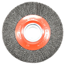 Rundbürste Scheibenbürste Drahtbürste Stahlbürste 200mm Stahl Topfbürste