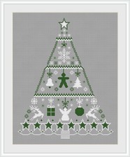 Stickvorlage  Kreuzstichmuster