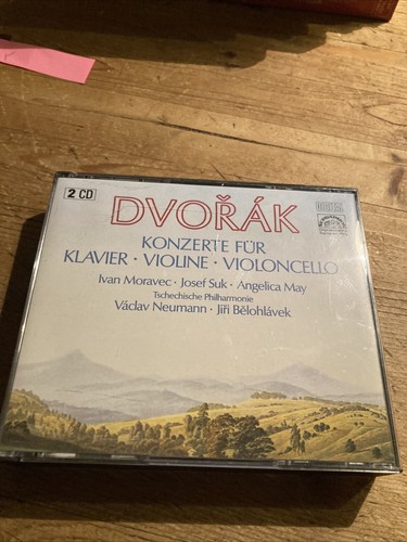 2xcd dvořák konzerte für - 2xcd,