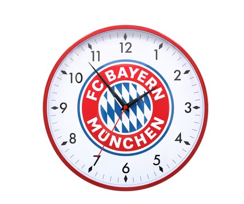 Bayern münchen fcb - bayern, wanduhr
