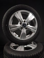 4 Sommerräder 195 55 R16 Mercedes A-Klasse W169 16" Alufelgen