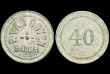 Wertmarke pfennig p van - wertmarke:, pfennig.