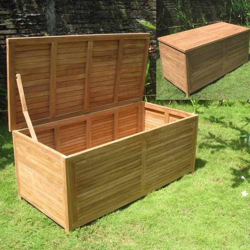 Premium teak gartenbox - teak,