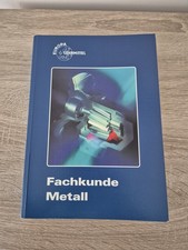 Fachkunde Metall Europa Lermittel Verlag Nr. 10129
