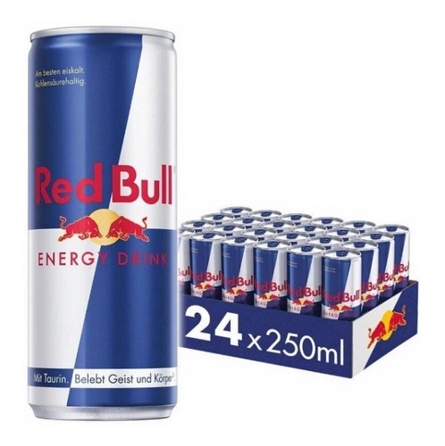 Red bull energy drink - red,