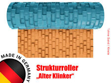 Strukturwalze Walze Roller "Alter Klinkerstein" Modellbau in 1:87 1:72 1:35