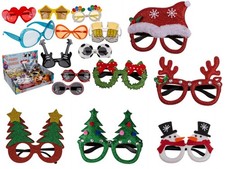 Spaßbrille Partybrille lustige Brille zu Weihnachten Karneval Party Fasching