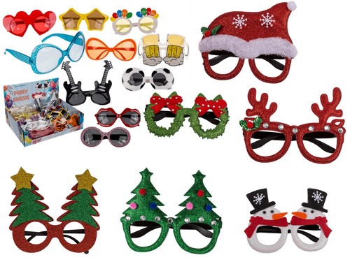 Spaßbrille partybrille - spaßbrille,