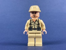 LEGO® Figur Deutscher Soldat Uniform beige  Indiana Jones 7622 7198 iaj006 MOC