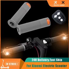2x E Scooter Blinker mit Griff Blinklicht Roller Griff Licht Warnlicht Rücklicht