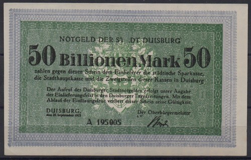 32745 notgeld duisburg - [32745],