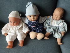 3 Babypuppen 30 - 35 cm von