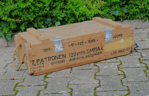 Patronenkiste beschriftet - patronenkiste,