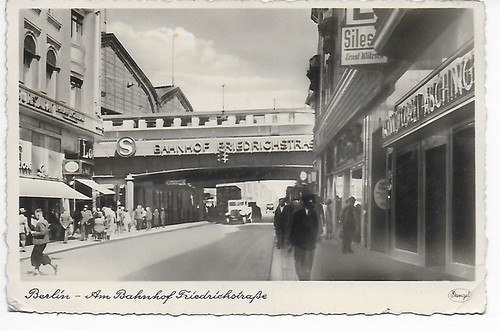 Ansichtskarte bahnhof - ansichtskarte,