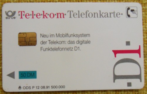 Telefonkarte deutschl 12 - deutschl.,