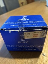 6 Serviettenringe Kaiser-Porzellan rosa 220, Floral