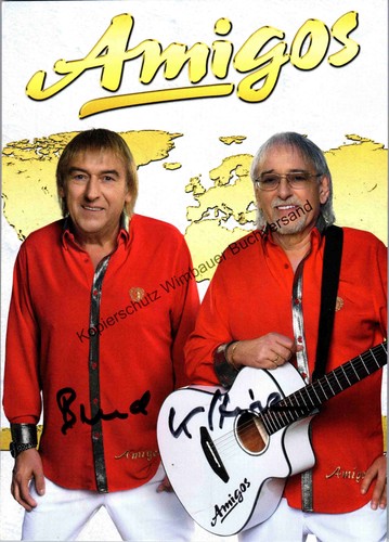 Original autogramm die amigos - original,