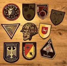 Konvolut 30 Patches Bundeswehr Luftwaffe Marine Heer Polizei