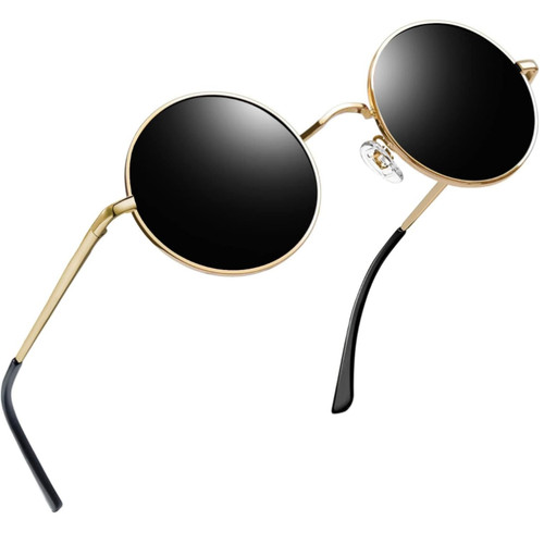Runde sonnenbrille retro - runde,