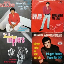 4 Original-Singles aus den