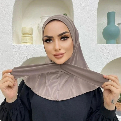 Voller abdeckung hijab turban - voller,