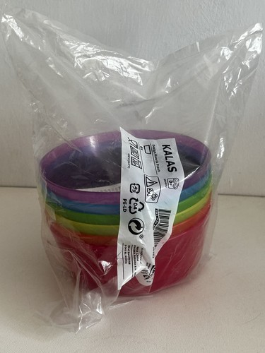 Ikea kalas kinder bunt - bunt, 6er