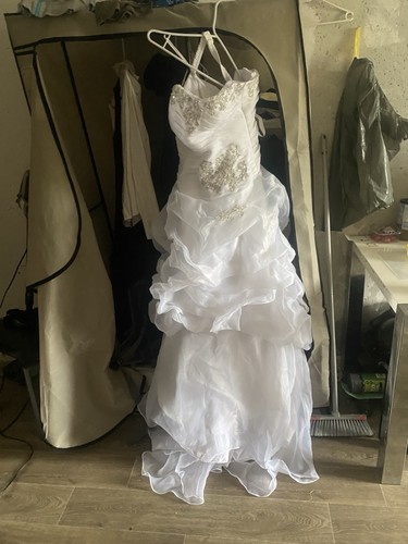 Weißes brautkleid linie - weißes, a-linie