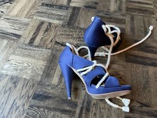 H&M Pumps 39 Royalblau