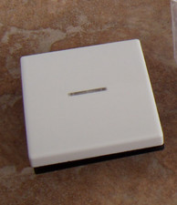 Jung AS591KO5WW Wippe 1-fach mit Lichtleiter Duroplast Serie AS alpinweiß