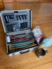 Auflösung Glas Perlen Herstellung - Glasstäbe, Kühlgranulat inklusive Alukoffer