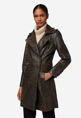 Ricano damen ledermantel mang - damen,