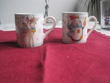 2 Weihnachtstassen für Kinder Becher Weihnachtsmotive NANA Home Design