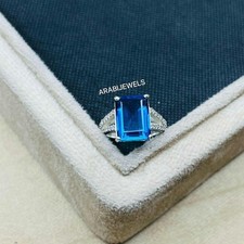 Vintage Emerald Cut Paraiba