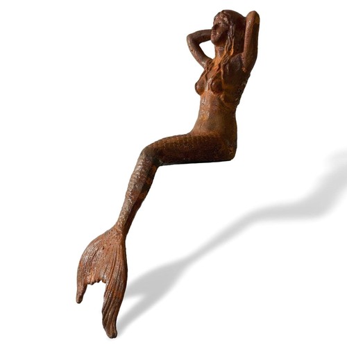 Eisenfigur nixe meerjungfrau - eisenfigur,