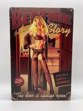 Blechschild Bedtime 20x30cm