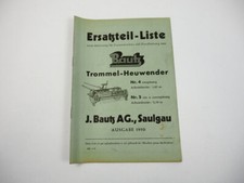 Bautz Drum Tedder No.4 No.5