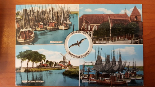 Postkarte a409 gelaufen