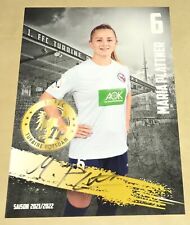Maria Plattner Original signierte Autogrammkarte Turbine Potsdam Autogramm #20