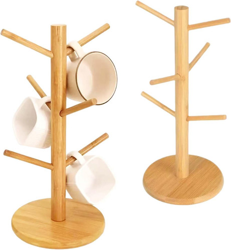 Kaffeetassenständer aus holz - kaffeetassenständer,