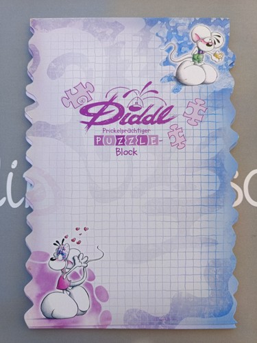 Diddl puzzle block - diddl,