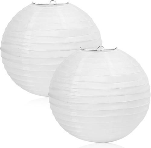 Lampenschirm rund weiß ø30cm - lampenschirm,