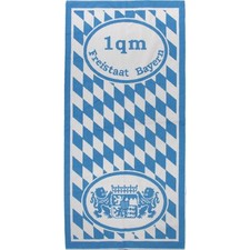 Freistaat Bayern Weiss Blau Frottier Handtuch 67x150 cm Duschtuch 1 Quadratmeter